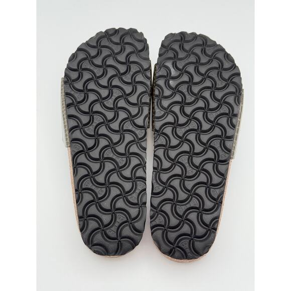 Birkenstock Flip Flops Sandals Madrid khaki Magic Snake Women's Size US4 EU35 - Picture 8 of 9